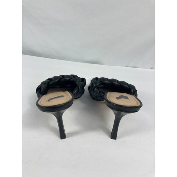 Marc Fisher Dakina Square Toe Slide Black Size 11 - Picture 4 of 6